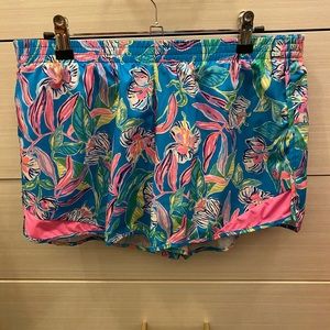 Lilly Pulitzer Luxletic running shorts